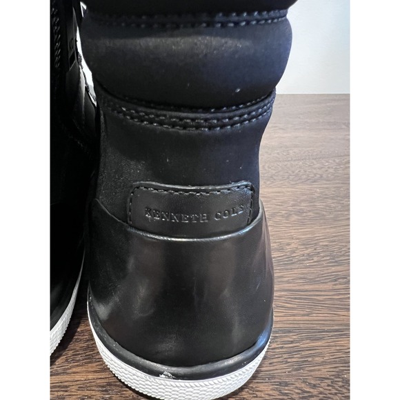 KENNETH COLE MEN'S SUN DOWN BLACK SHOES SIZE 10 - Picture 4 of 6